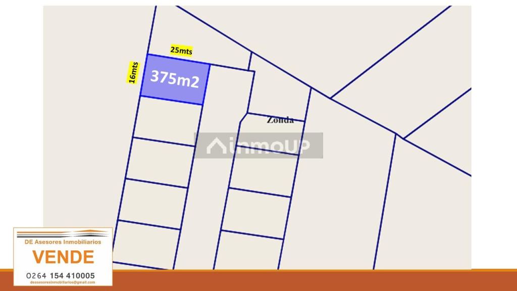 Lote en Venta en Zonda, San Juan