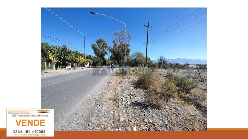 Lote en Venta en Zonda, San Juan