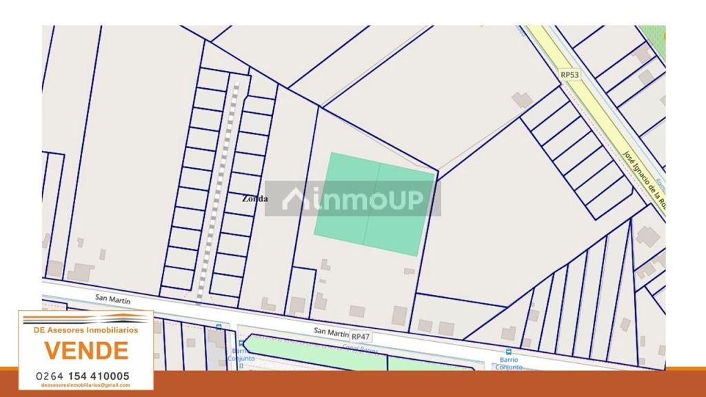 Lote en Venta en Zonda, San Juan