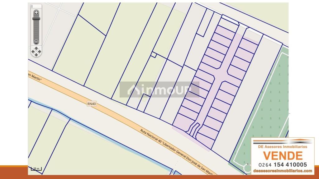 Loteo en Venta en Albardon, San Juan
