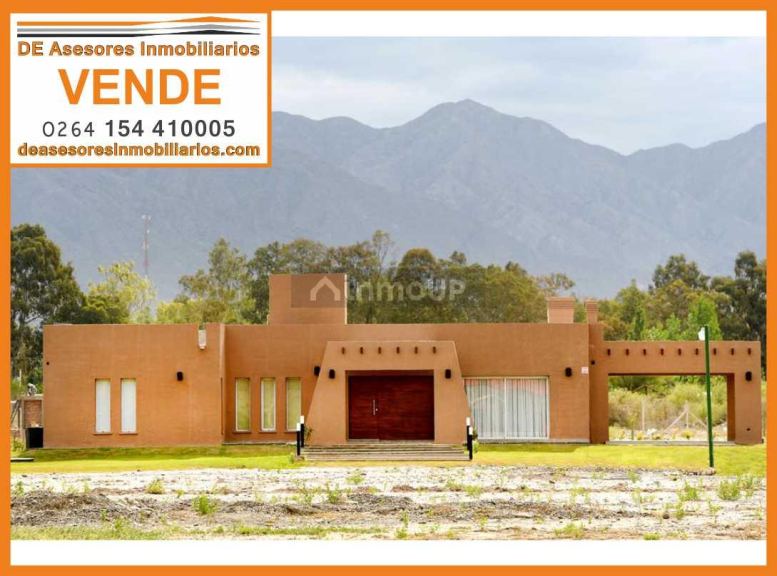 Casa en Venta en Zonda, San Juan