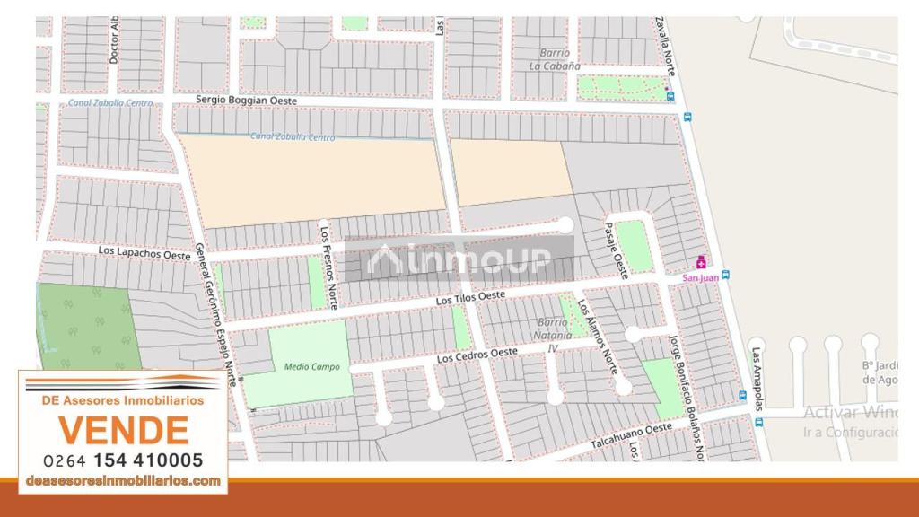 Terreno en Venta en Rivadavia, San Juan