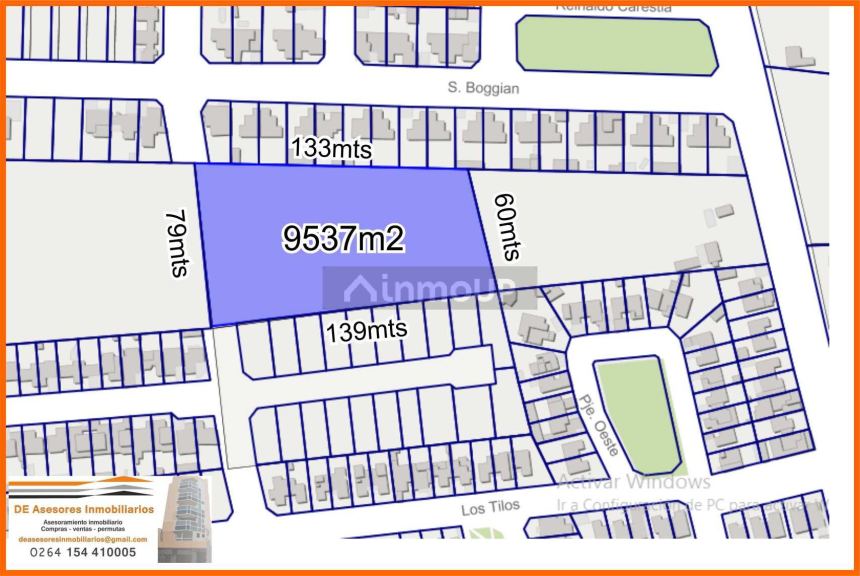 Terreno en Venta en Rivadavia, San Juan