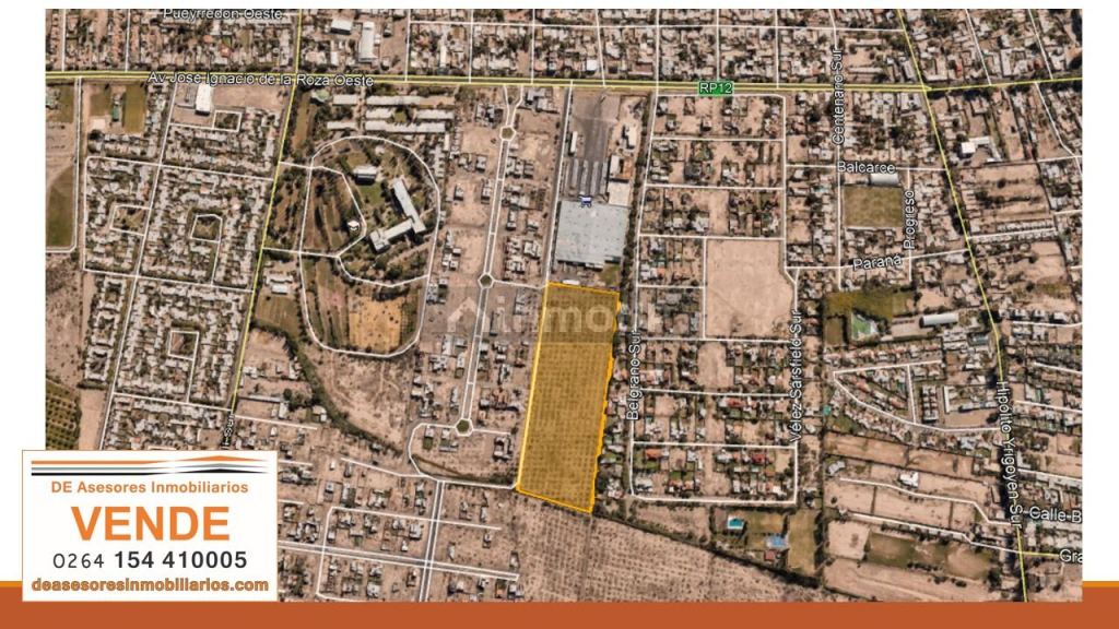 Terreno en Venta en Rivadavia, San Juan