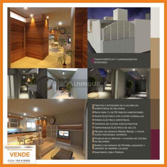 Departamento en Venta en Rivadavia, San Juan