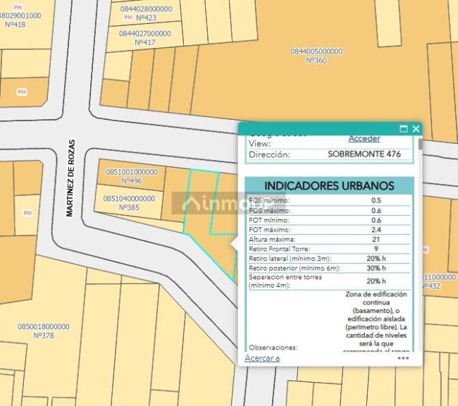 Lote en Venta en Capital, Mendoza