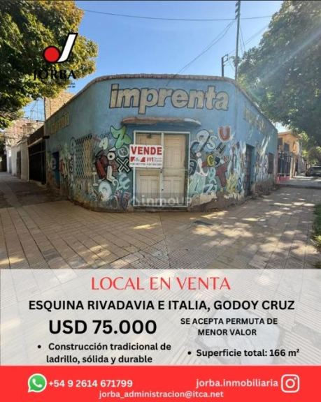 Local Comercial en Venta en Godoy Cruz, Mendoza