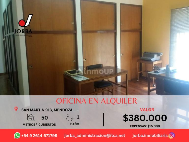Oficina en Alquiler en Capital, Mendoza