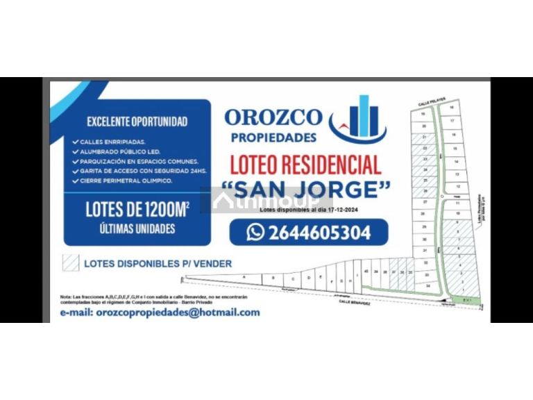 Lote en Venta en Capital, San Juan