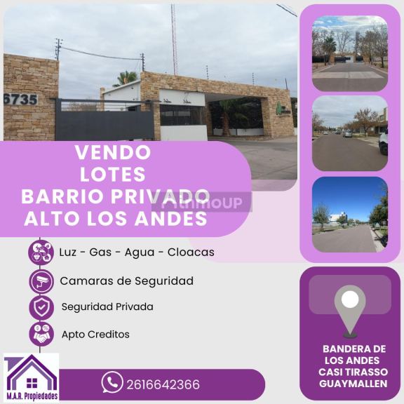 Lote en Venta en Guaymallen, Mendoza