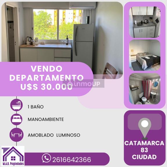 Departamento en Venta en Capital, Mendoza