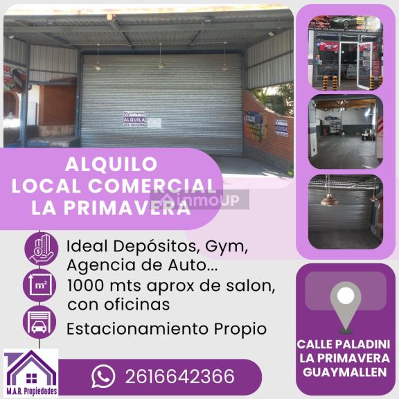 Local Comercial en Alquiler en Guaymallen, Mendoza