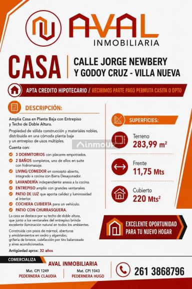 Casa en Venta en Guaymallen, Mendoza