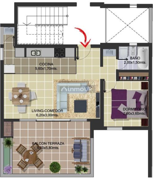 Departamento en Venta en Capital, San Juan - USD 65.000 | Inmoup - 10