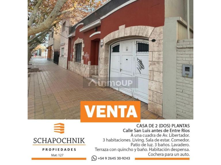 Casa en Venta en Capital, San Juan
