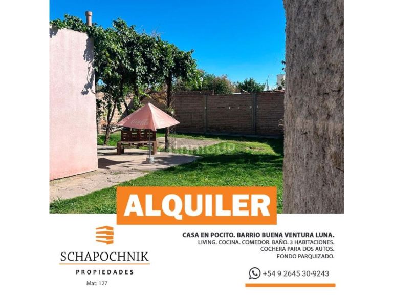 Casa en Alquiler en Capital, San Juan