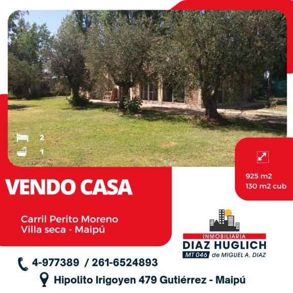 Casa en Venta en Maipu, Mendoza