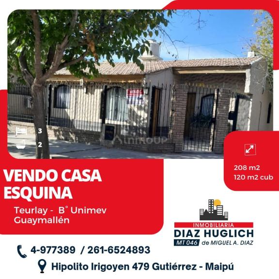 Casa en Venta en Guaymallen, Mendoza