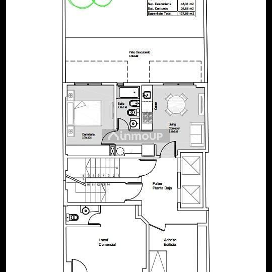 Departamento en Venta en S.M. de Tucumán, Tucuman