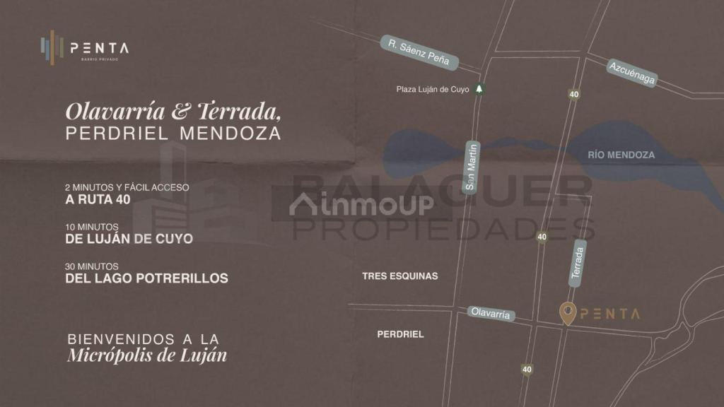 Terreno en Venta en Lujan de Cuyo, Mendoza