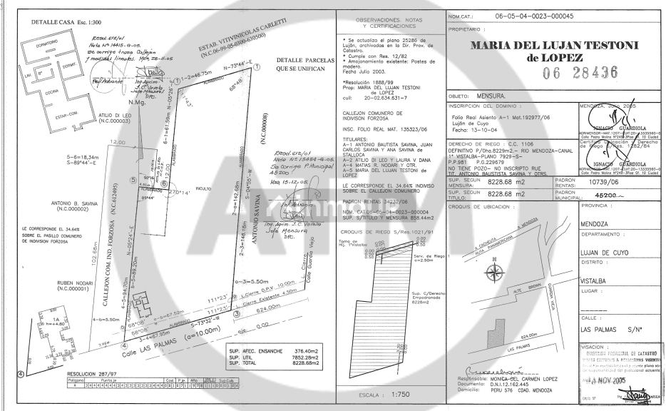 Lote en Venta en Lujan de Cuyo, Mendoza
