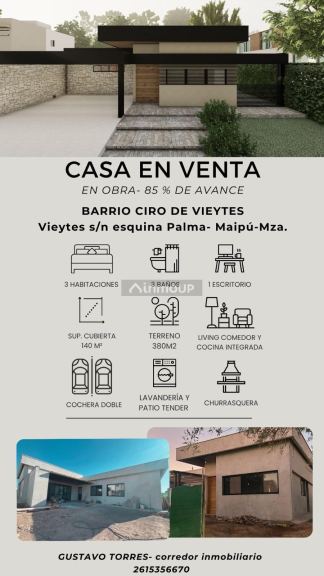 Casa en Venta en Maipu, Mendoza
