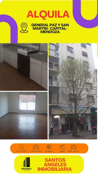 Departamento en Alquiler en Capital, Mendoza