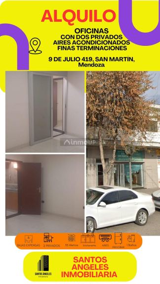 Oficina en Alquiler en San Martin, Mendoza
