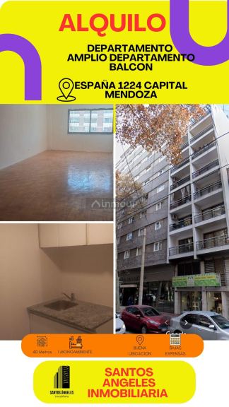 Departamento en Alquiler en Capital, Mendoza