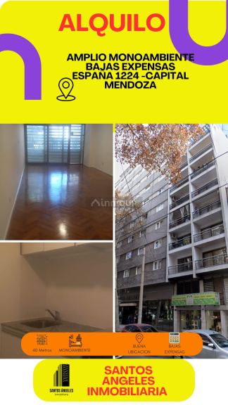 Departamento en Alquiler en Capital, Mendoza
