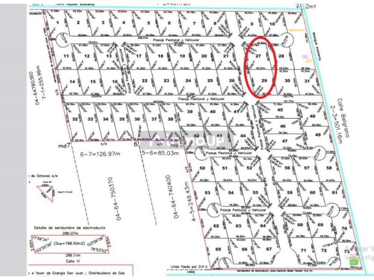 Lote en Venta en Capital, San Juan