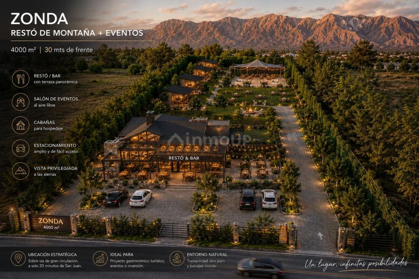Lote en Venta en Zonda, San Juan
