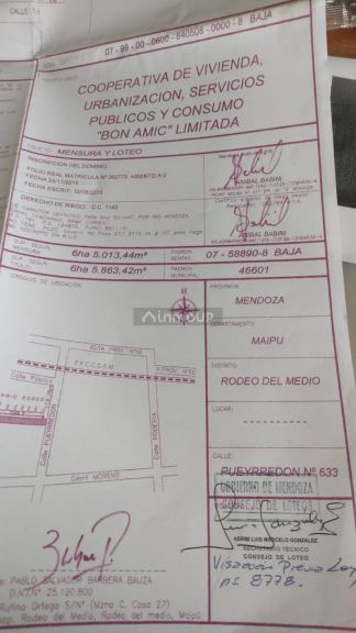 Lote en Venta en Maipu, Mendoza