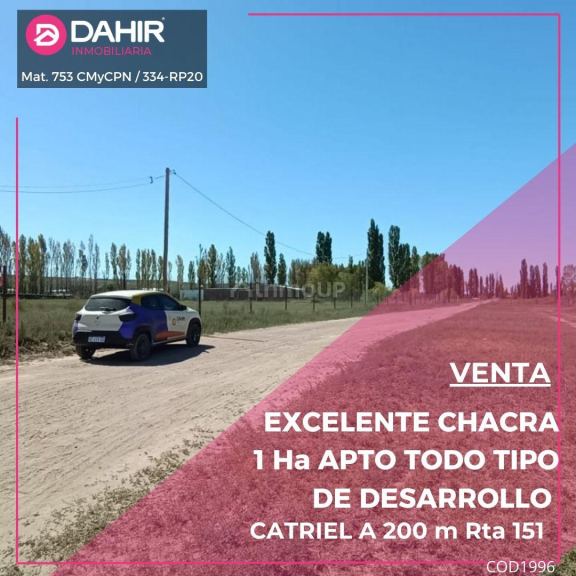 Campo en Venta en General Roca, Rio Negro