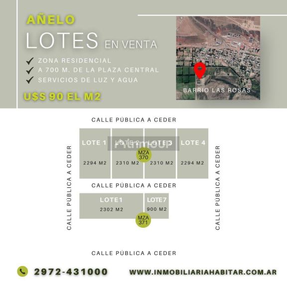 Lote en Venta en Añelo, Neuquen
