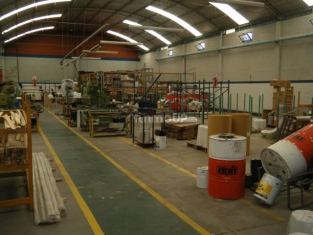 Las Heras 1300 M2 cubiertos Galpon Las Heras