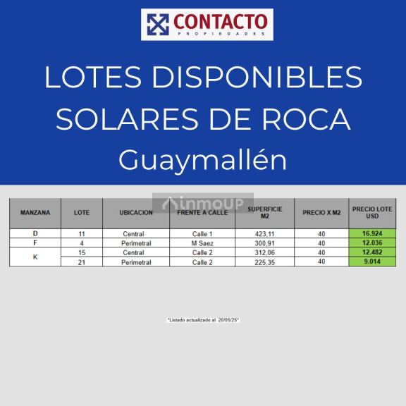 Lote en Venta en Guaymallen, Mendoza