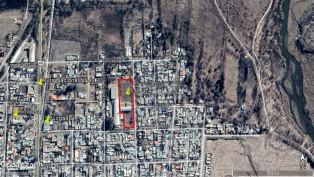 Tunuyan 8.574 m2 en pleno Ciudad de Tunuyan