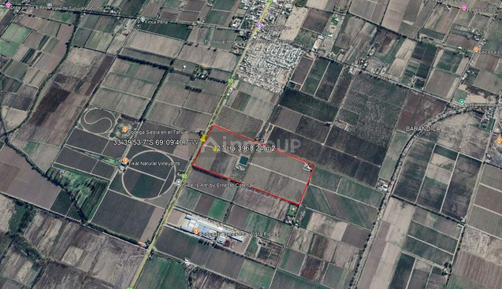Finca en Venta en Tunuyan, Mendoza