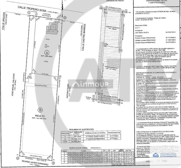 Finca en Venta en Maipu, Mendoza