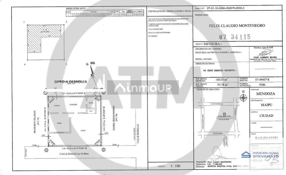 Terreno en Venta en Maipu, Mendoza