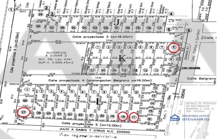 Terreno en Venta en Maipu, Mendoza