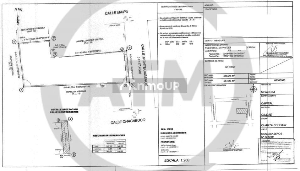 Lote en Venta en Capital, Mendoza