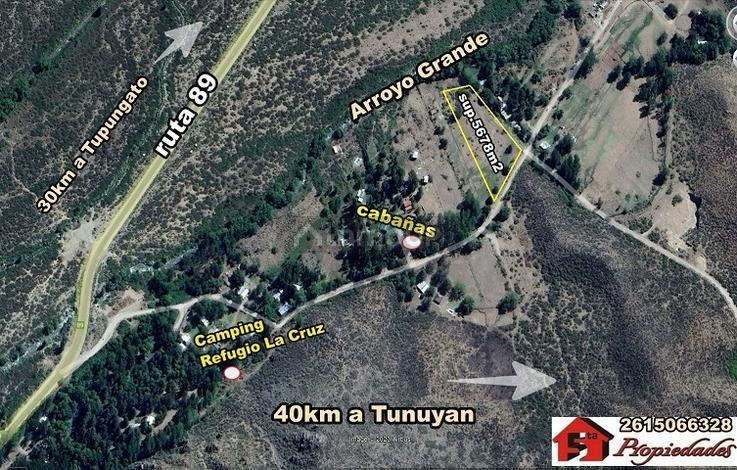 Terreno en Venta en Tunuyan, Mendoza