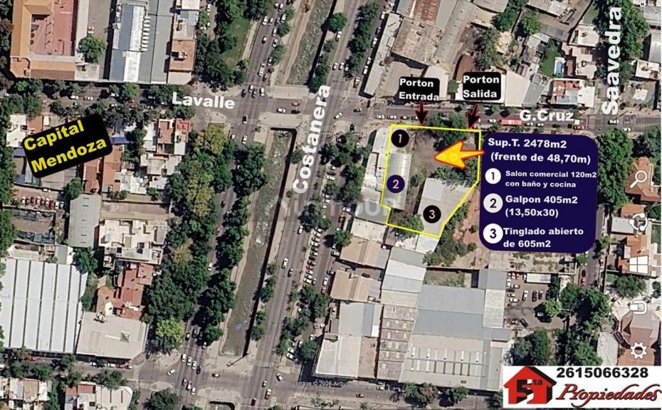 Terreno en Venta en Guaymallen, Mendoza