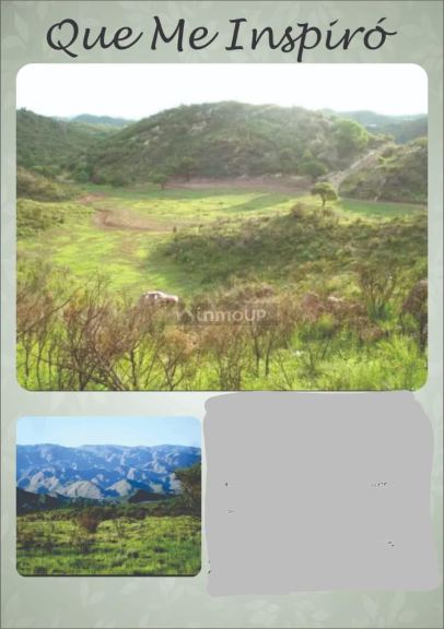 Campo en Venta en El Volcan, San Luis