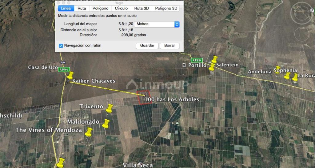 Finca en Venta en Tunuyan, Mendoza