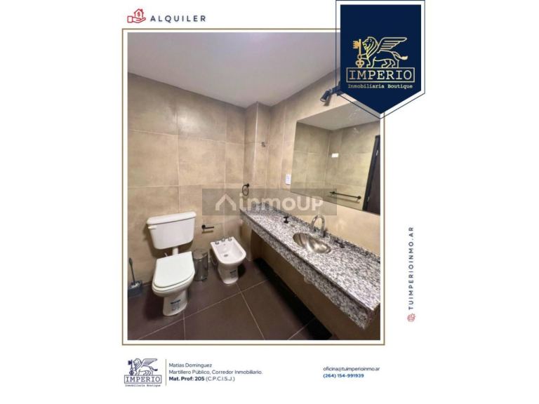 Departamento en Alquiler en Capital, San Juan