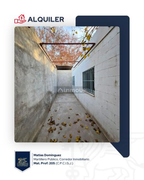 Casa en Alquiler en Rivadavia, San Juan