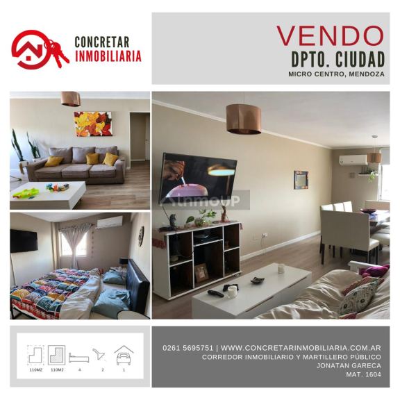 Departamento en Venta en Capital, Mendoza